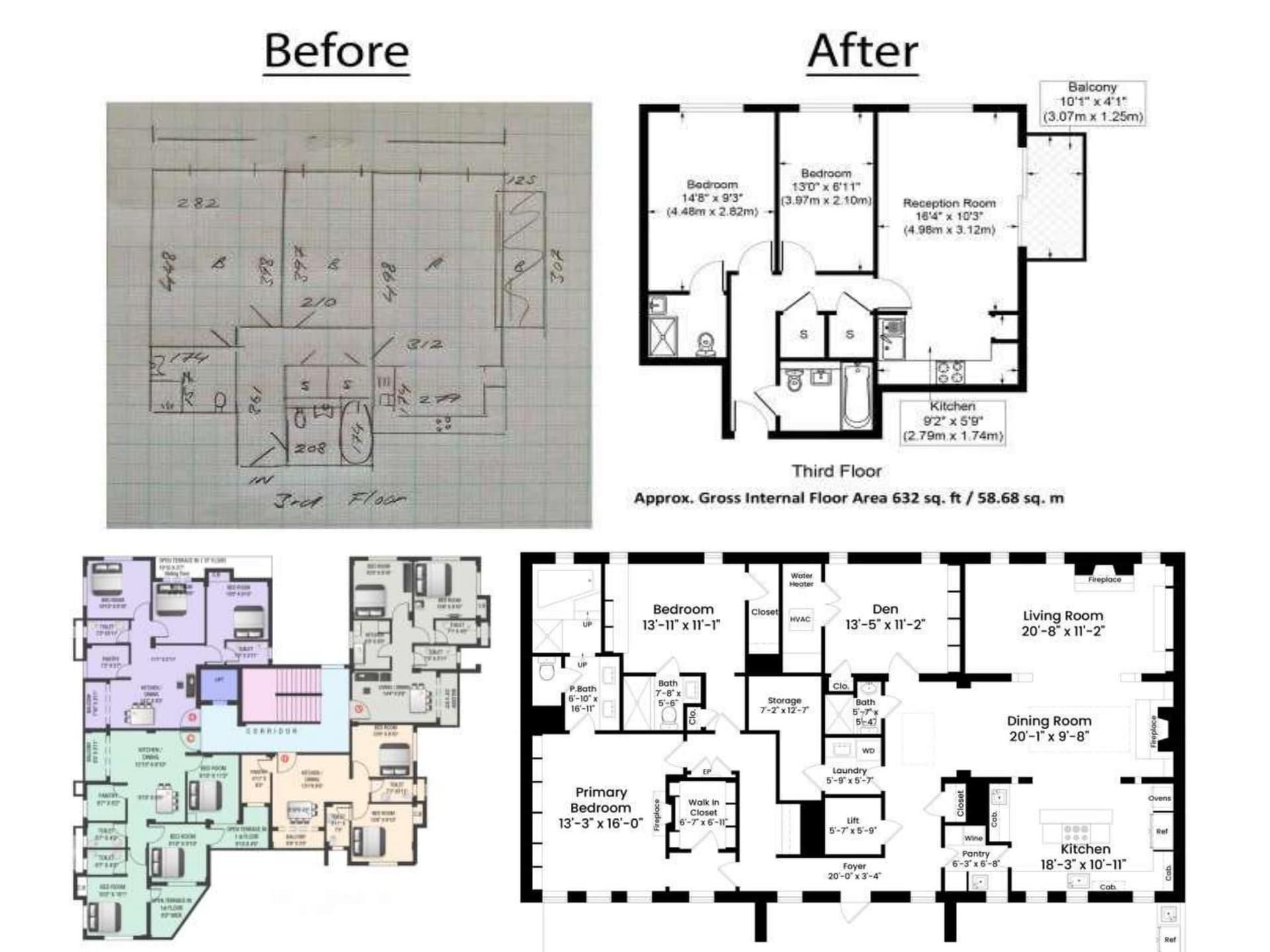 Before & After Floor Plan