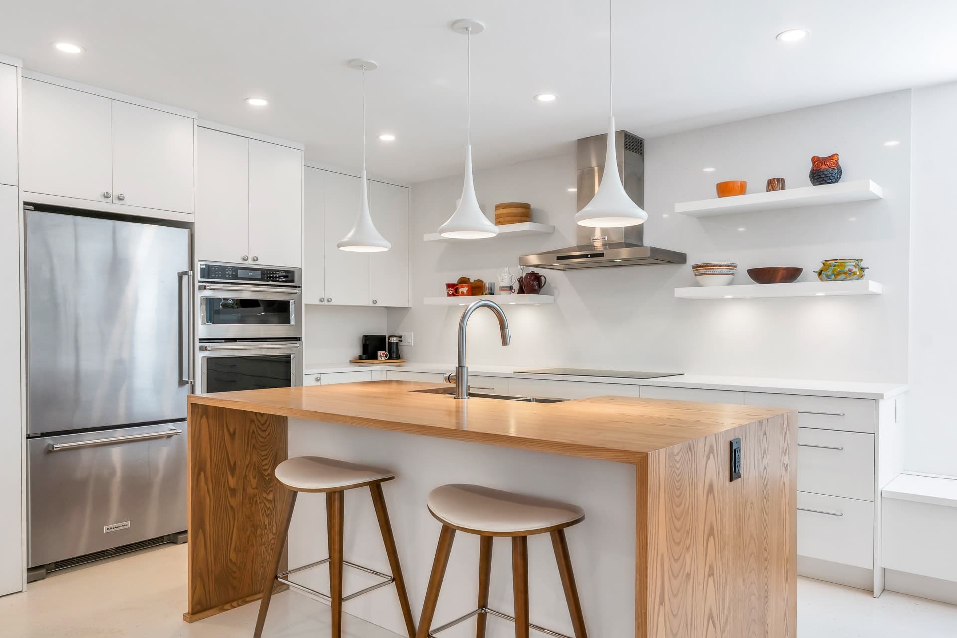 Contemporary Townhouse Kitchen